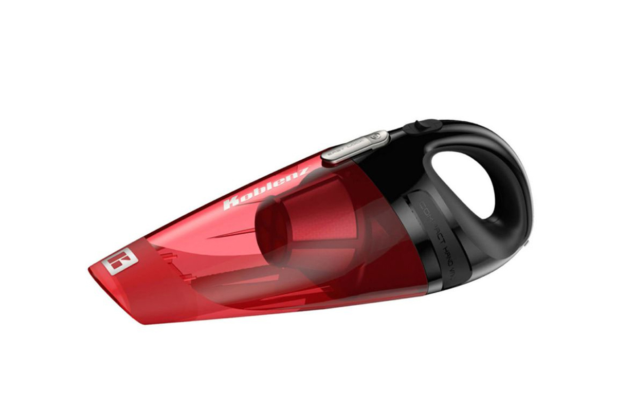 ASPIRADORA DE MANO 12V ROJO/NEGRO KOBLENZ MODELO HV-12 KG4