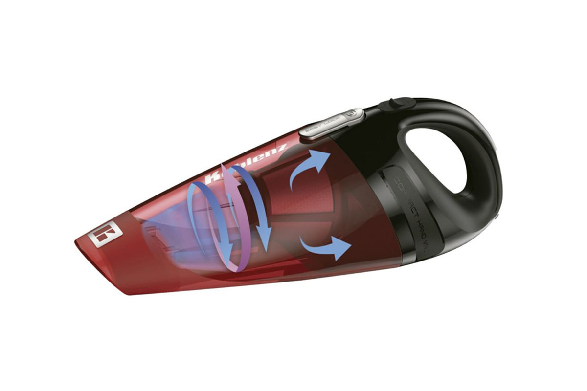 ASPIRADORA DE MANO 12V ROJO/NEGRO KOBLENZ MODELO HV-12 KG4