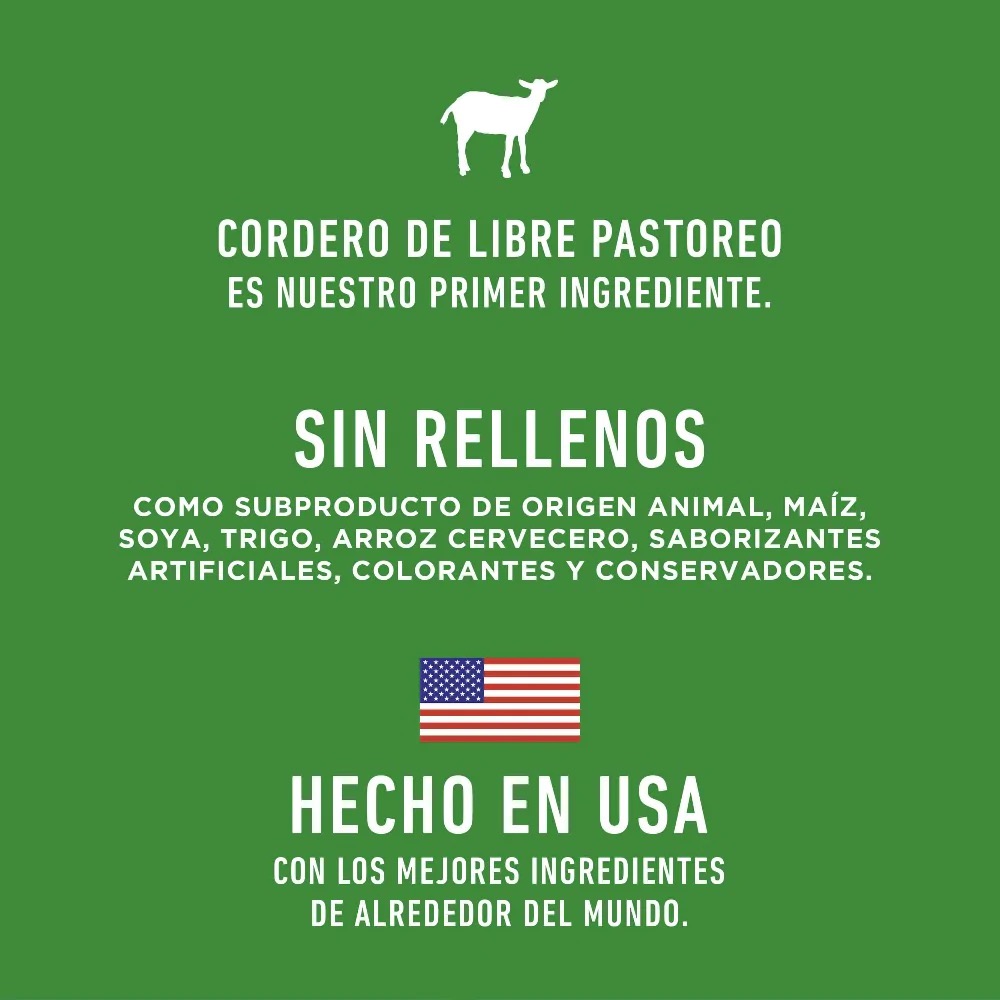 Instinct Be Natural Alimento para perro con Carne de Cordero 10.8 kg.