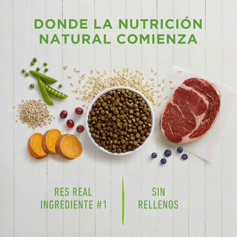 Instinct Be Natural Alimento para perro con Carne de Res 11.3 kg.