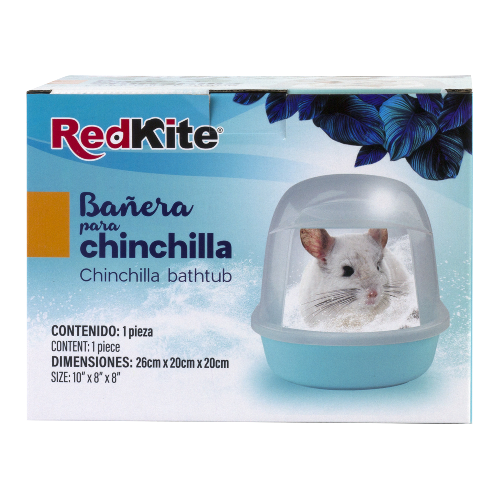 Red Kite bañera para polvos de arena con puerta chinchillas 