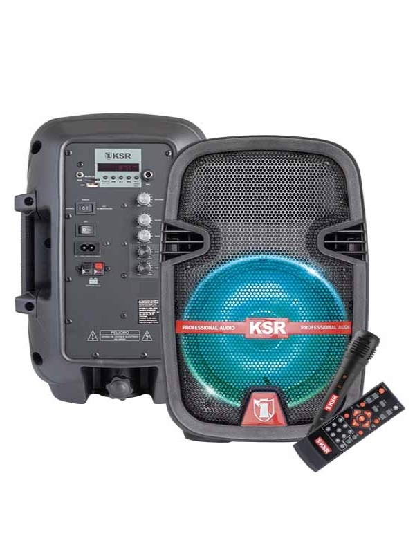 Bocina Kaiser Msa-7908 Con Bluetooth Negra 100v/240v