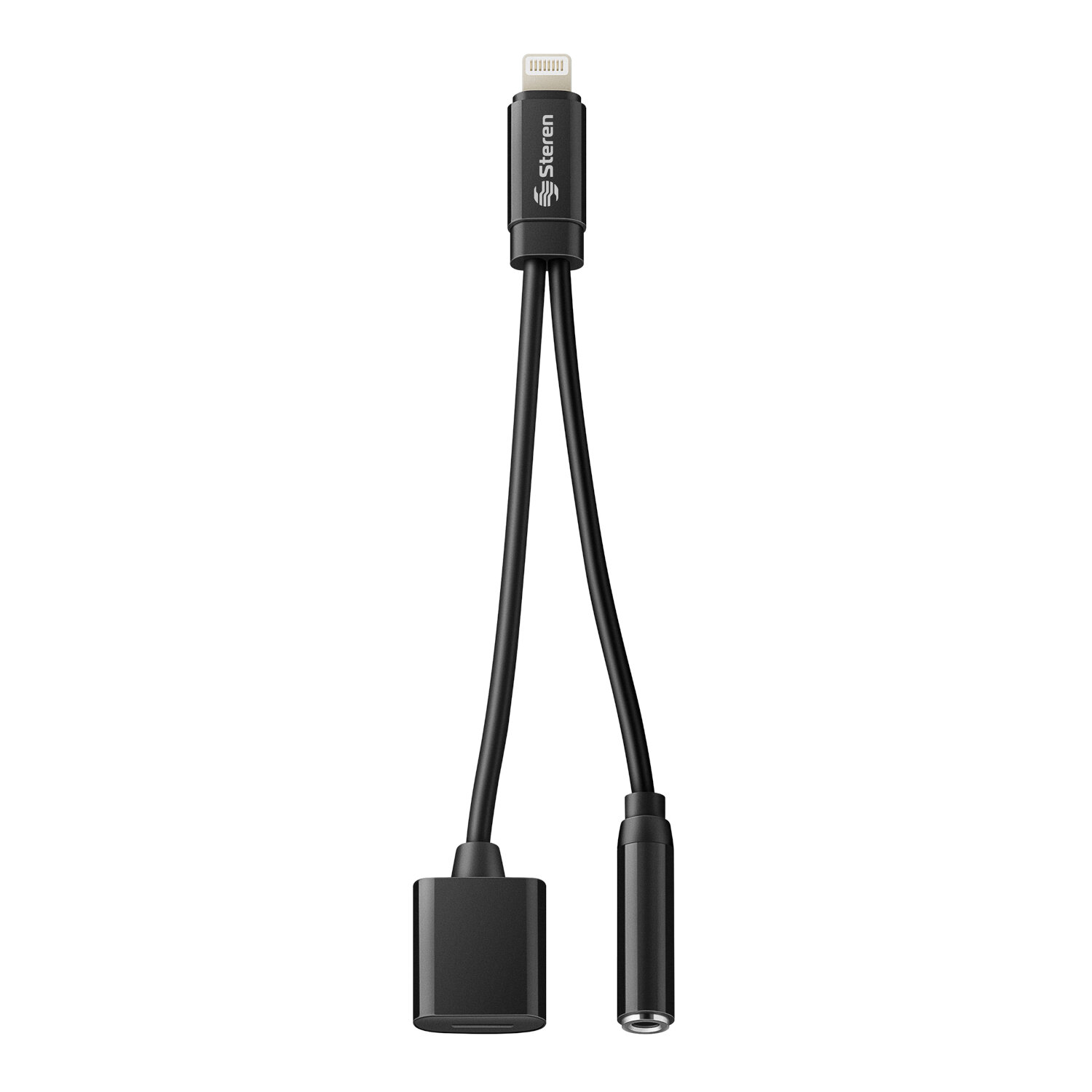 Cable Adaptador Lightning Para Audio 3,5 Mm Y Carga| Pod-457
