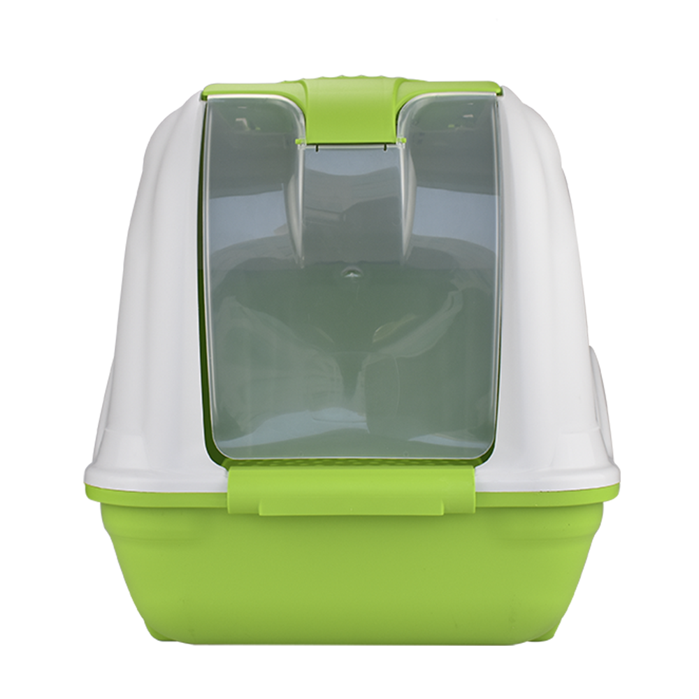 Arenero Tapa Y Puerta Gatos Filtro De Olores Pala Abatible