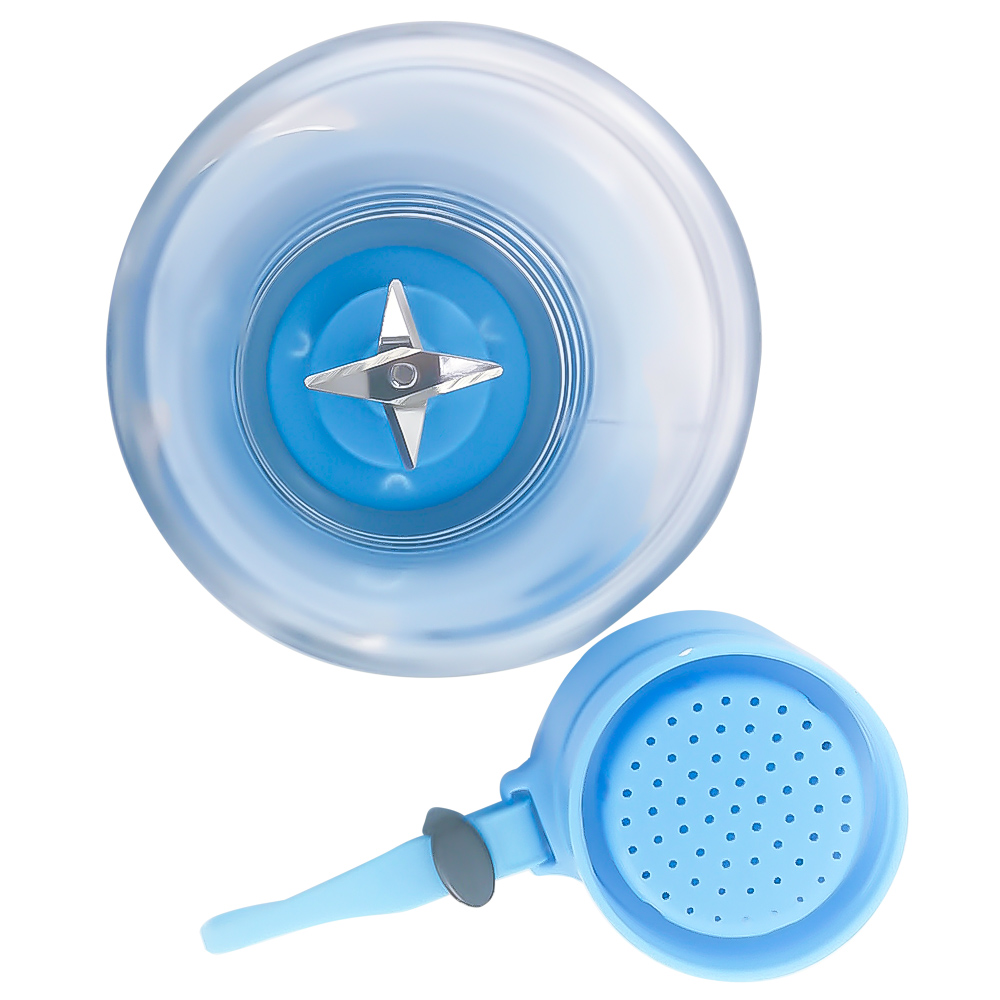Mini Licuadora para Jugos con Vaso Portatil Carga Usb 4 Potentes Aspas y Capacidad de 380 mililitros / Master / MH-MBLENDER