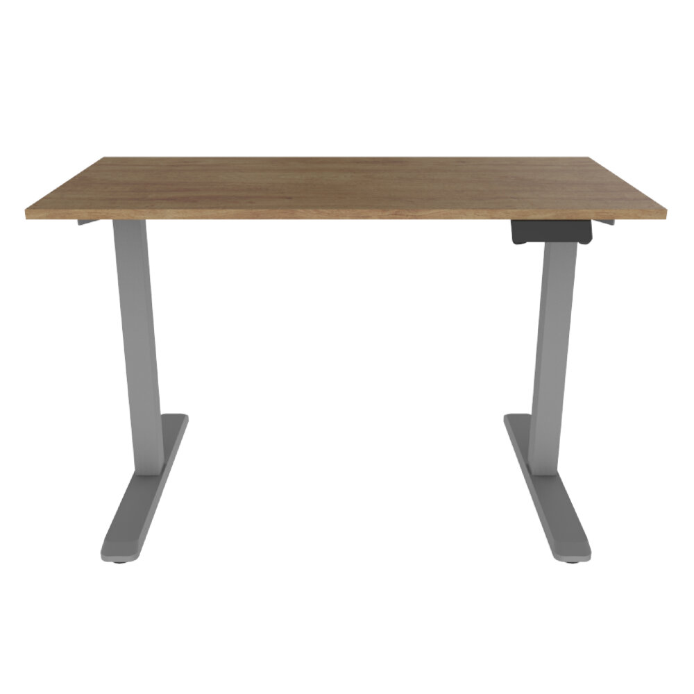 Línea Italia Escritorio Eléctrico Livello 526 | Altura Programable y Ajustable/Color Eucalipto | Diseño Ergonómico y Moderno con Tecnología Que Brinda Bienestar al Trabajar 