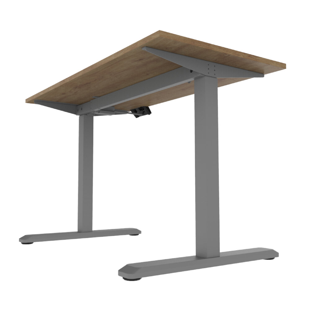 Línea Italia Escritorio Eléctrico Livello 526 | Altura Programable y Ajustable/Color Eucalipto | Diseño Ergonómico y Moderno con Tecnología Que Brinda Bienestar al Trabajar 