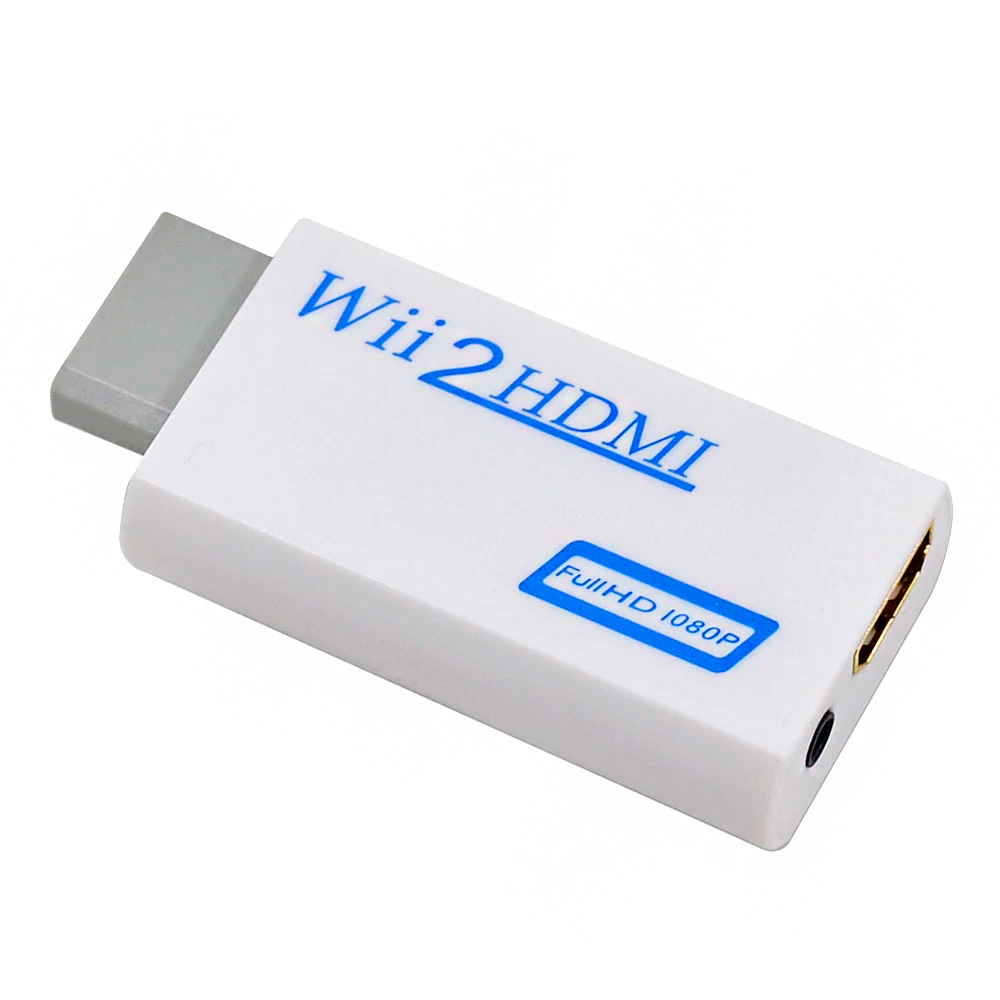Adaptador Wii a HDMI 1080p (blanco)