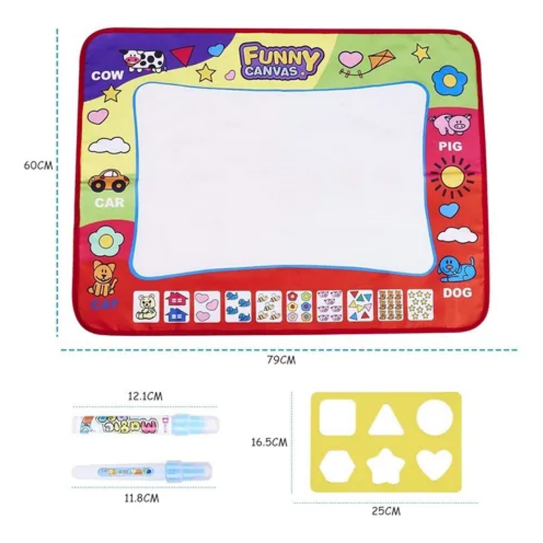 Juguetes Para Bebé Didáctico Lienzo De Pintura Para Acuarela