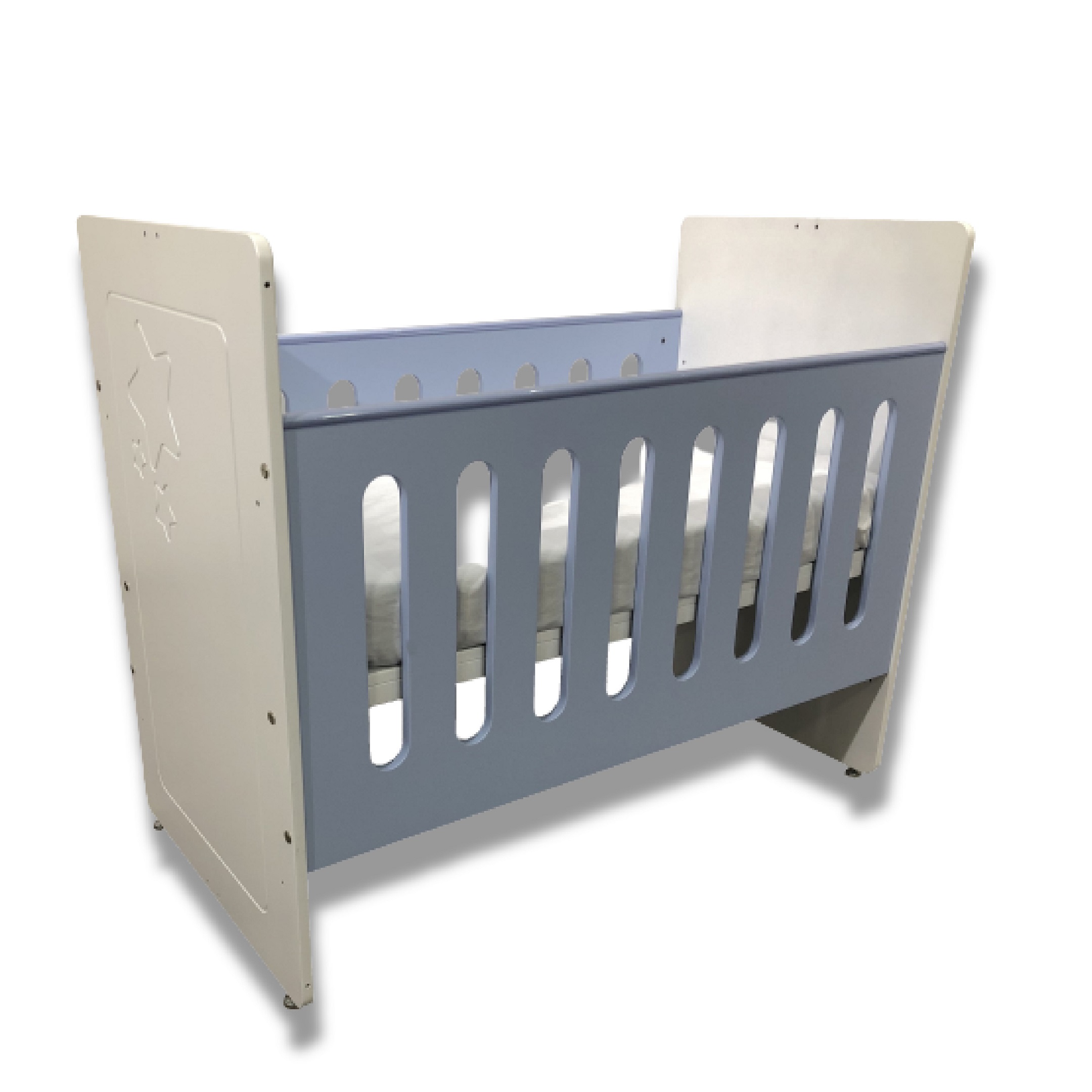 Cuna Convertible 6 en 1 Elegancia Azul