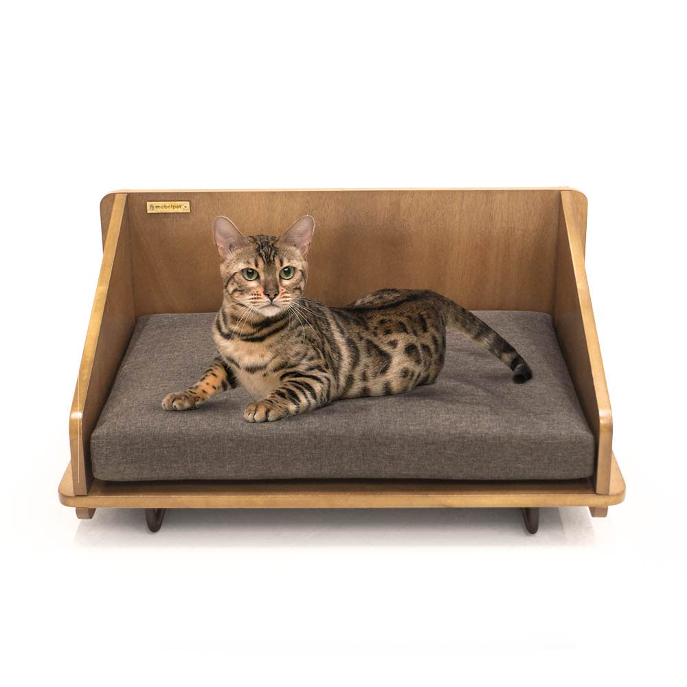 Cama Modelo Pug Chica - Mueble para Gatos y Perros de razas pequeñas