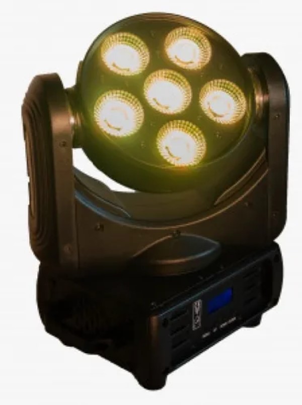 Cabeza Movil Profesional Tipo Wash 6 Leds 30w Yc Light