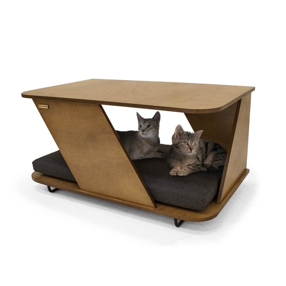 Mesa de Centro Modelo L A - Mueble para Gatos y Perros de razas pequeñas
