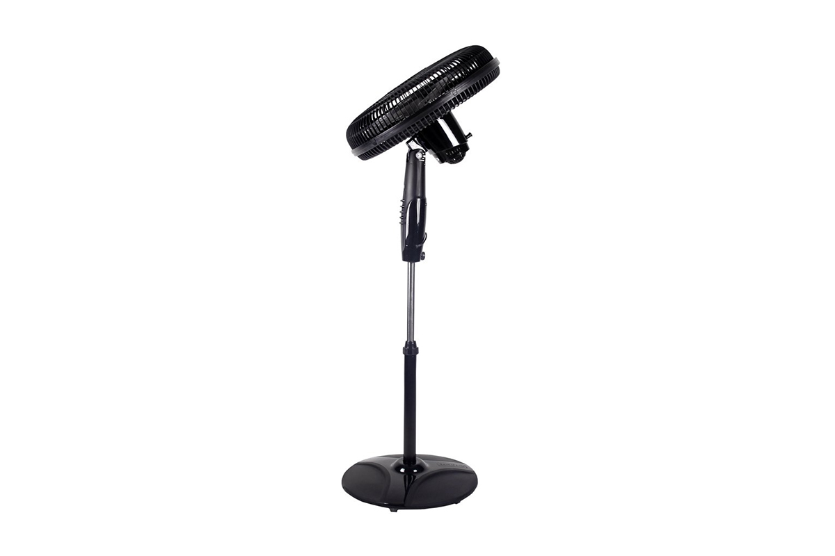 VENTILADOR DE PEDESTAL 18P 3VEL ECOJET NEGRO TAURUS MODELO SILENT POWER