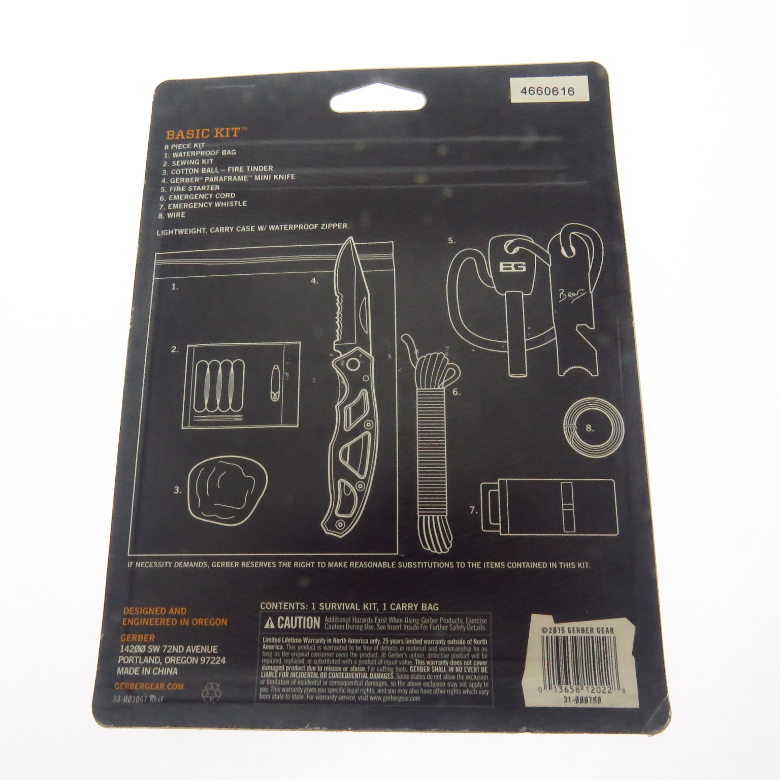 G0700 Gerber Bear Grylls Kit Basico De Supervivencia