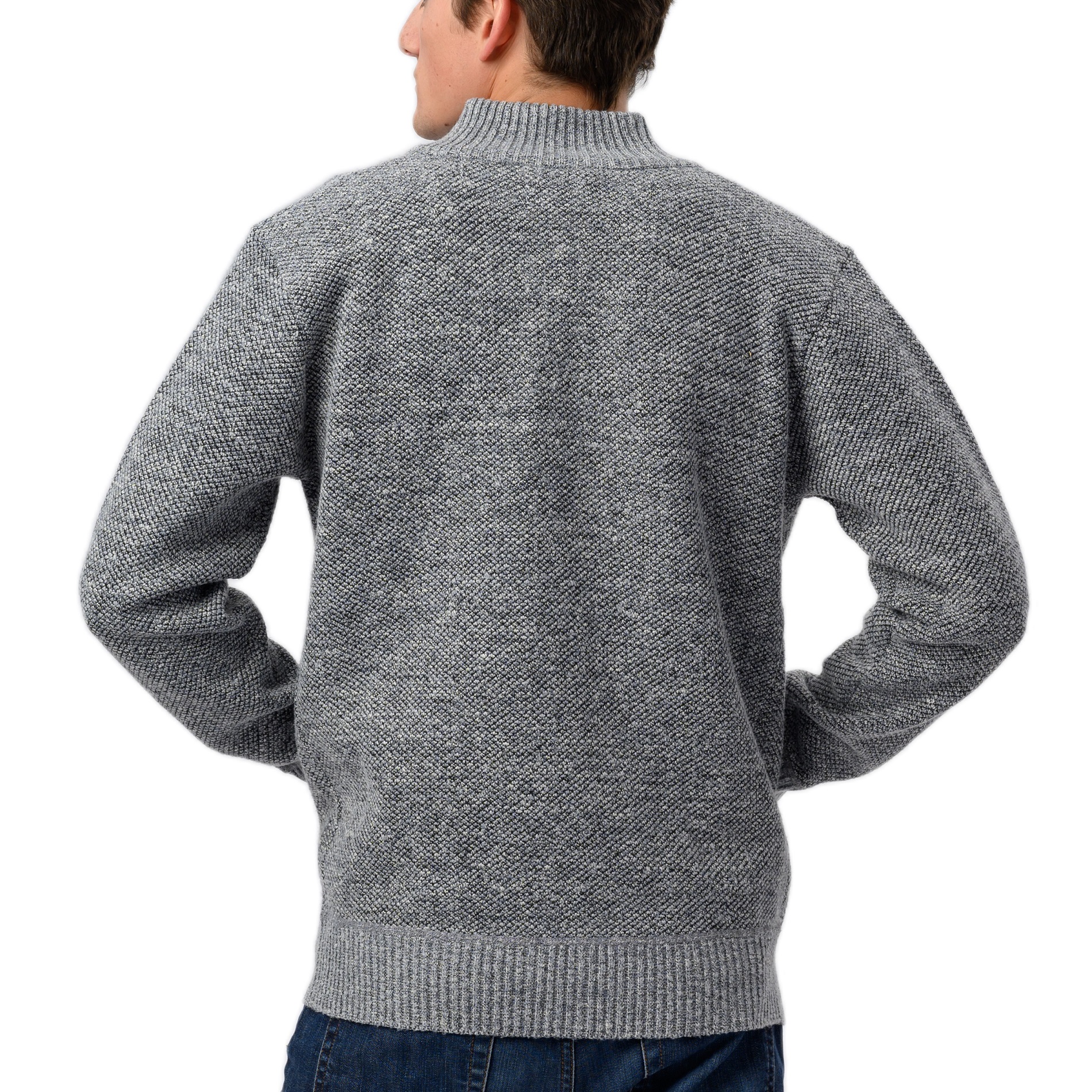 Suéter abierto para hombre color gris Bolf YY06 GRIS