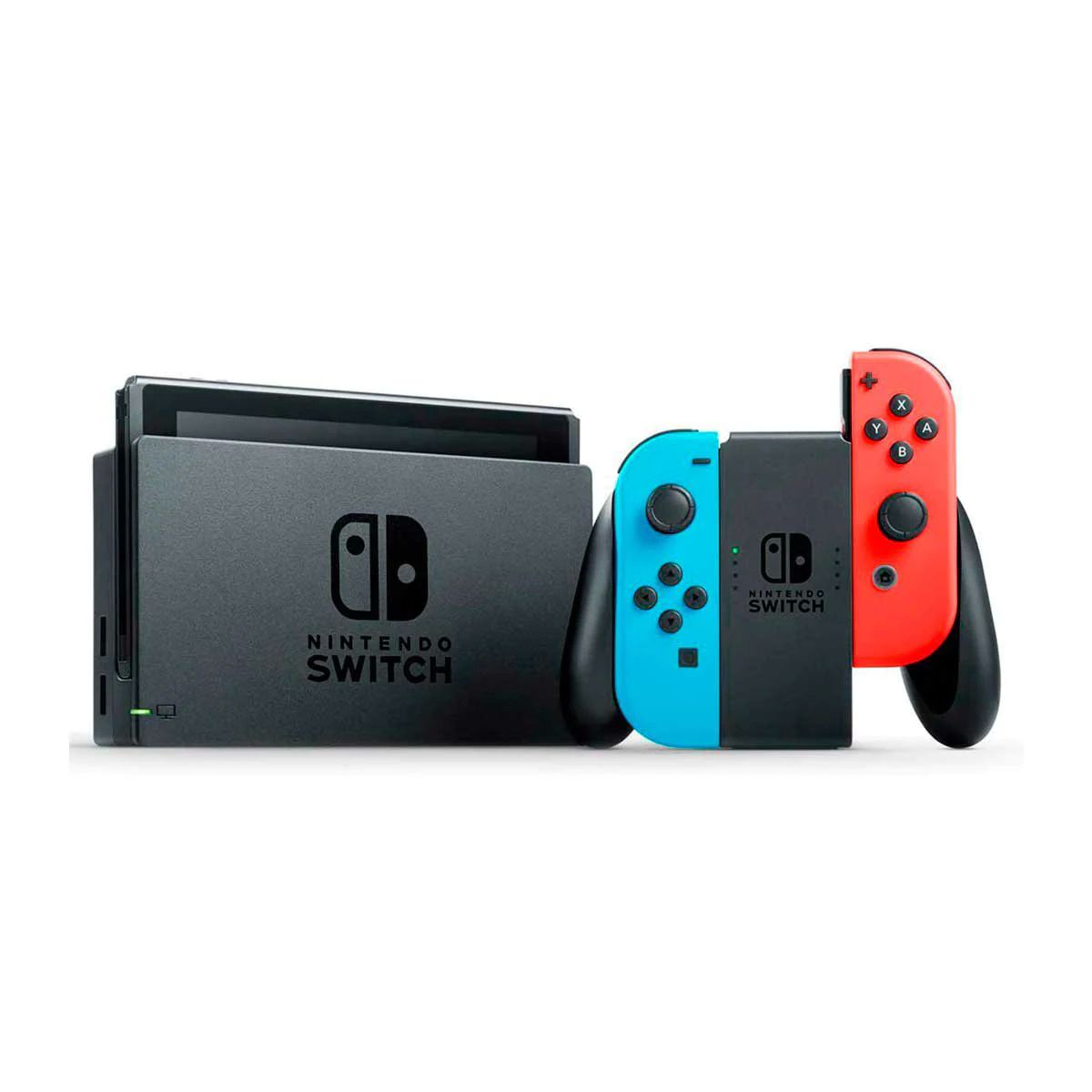 Nintendo Switch 32gb Standard Color Rojo Neón, Azul Neón Y Negro