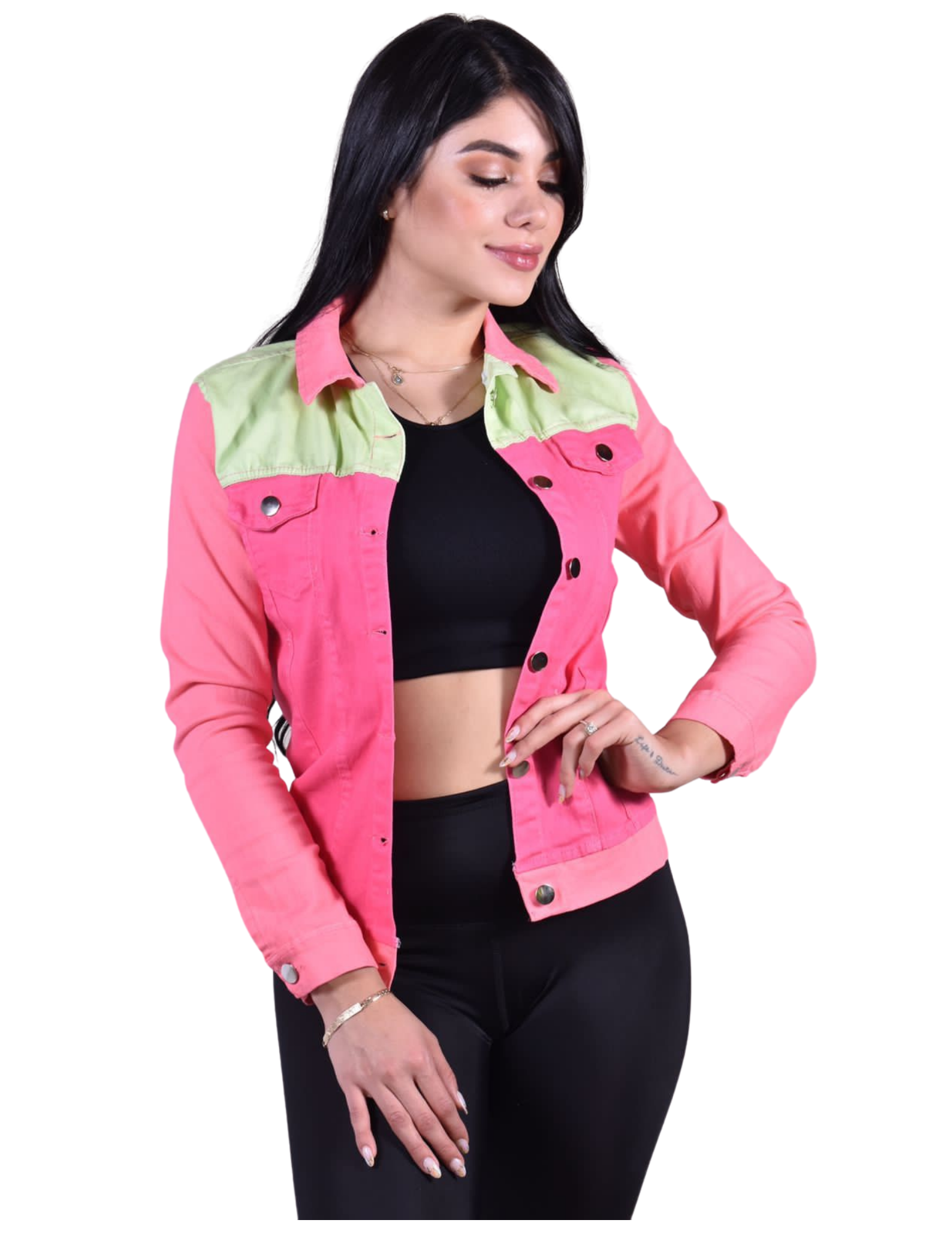 Chamarra combinada Mix