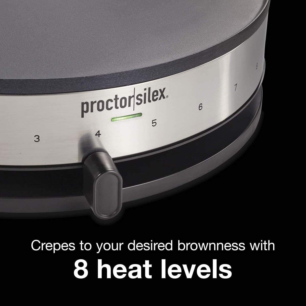 Crepera Eléctrica 8 Niveles 1000 W Proctor Silex 38400PS CI