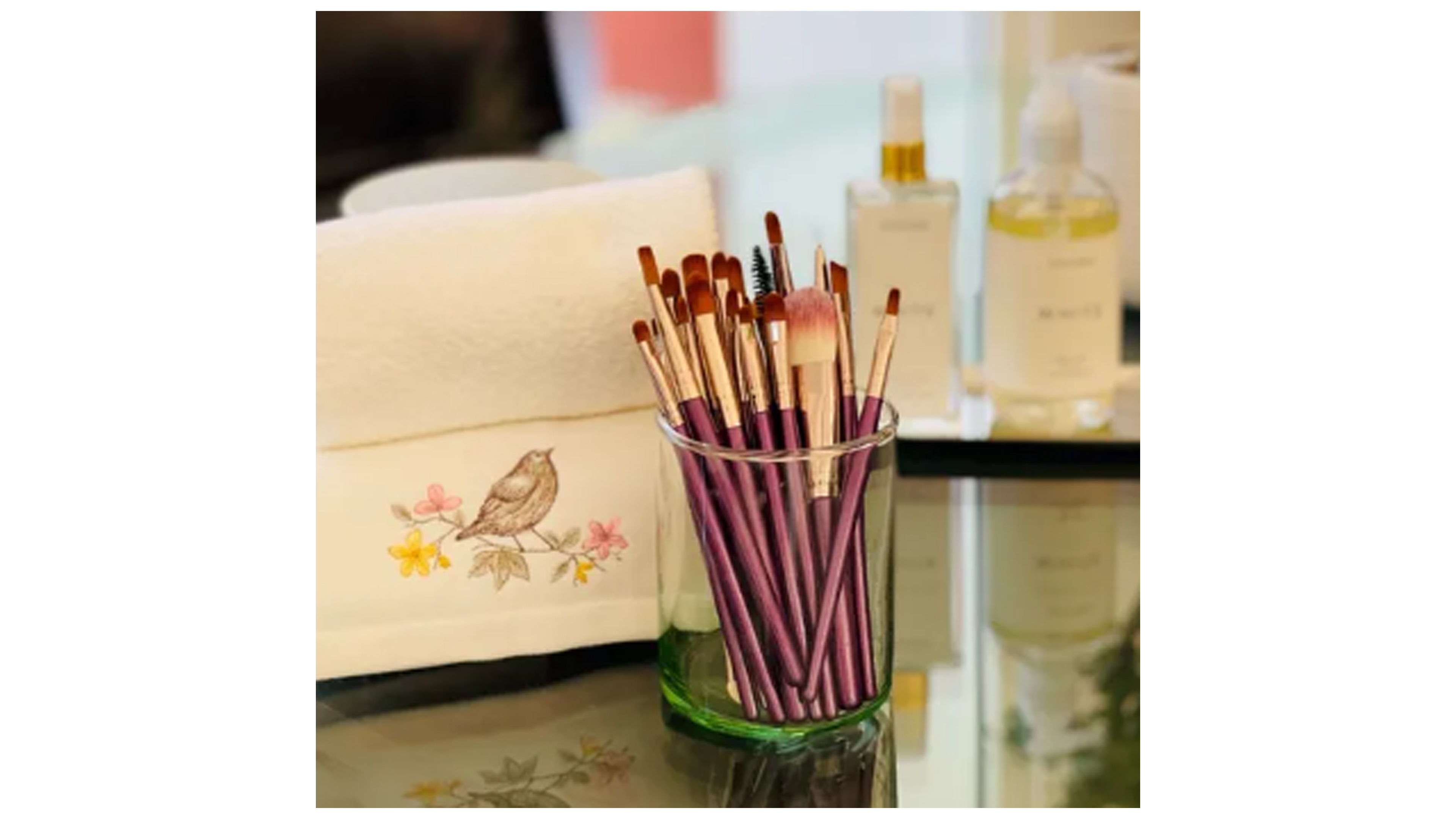 Set De Brochas Maquillaje Profesional De Ojos 20 Brochas Violeta