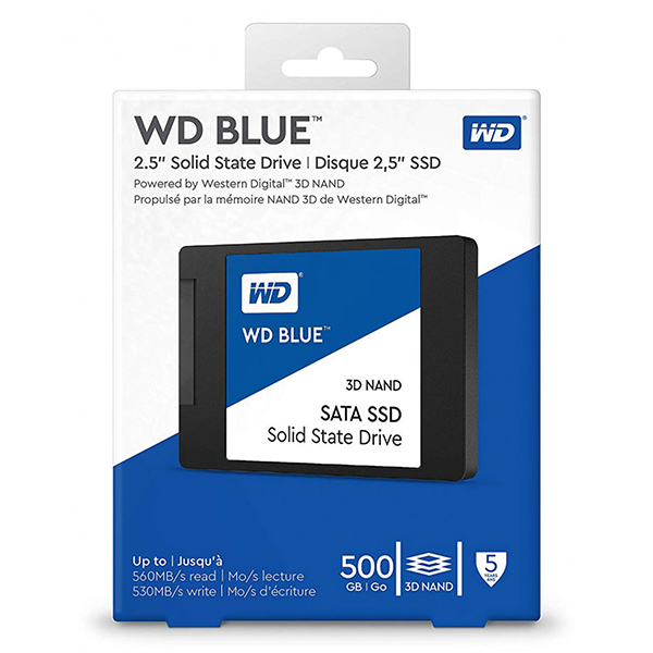 SSD 500GB Western Digital 2.5 PC Laptop SATA WDS500G3B0A