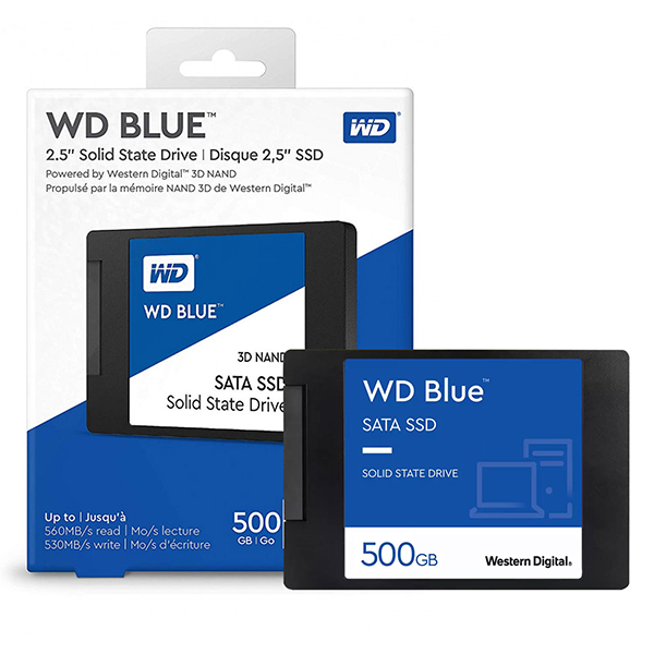 SSD 500GB Western Digital 2.5 PC Laptop SATA WDS500G3B0A