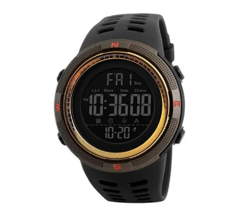 Reloj  Deportivo Digital Cafe con Negro