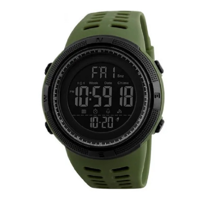 Reloj  Deportivo Digital Verde con Negro