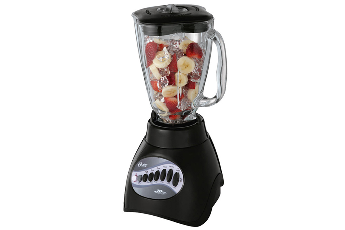 LICUADORA 10VEL VASO DE VIDRIO CORE NEGRO OSTER MODELO