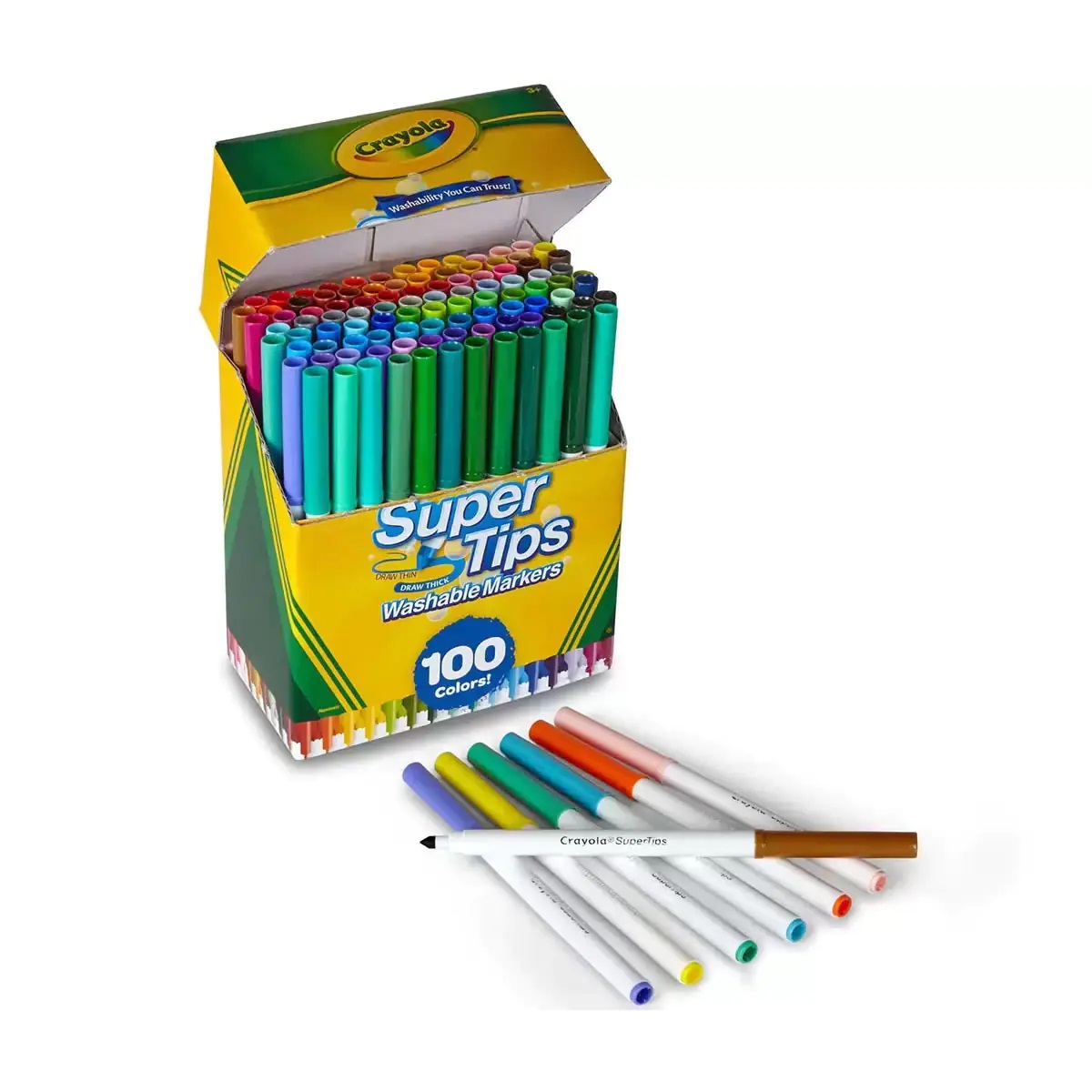 Super tips Crayola 100 colores