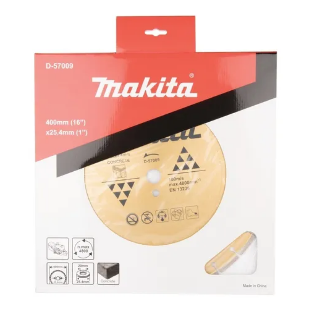 Disco De Diamante 16 Para Corte De Concreto Makita D57009