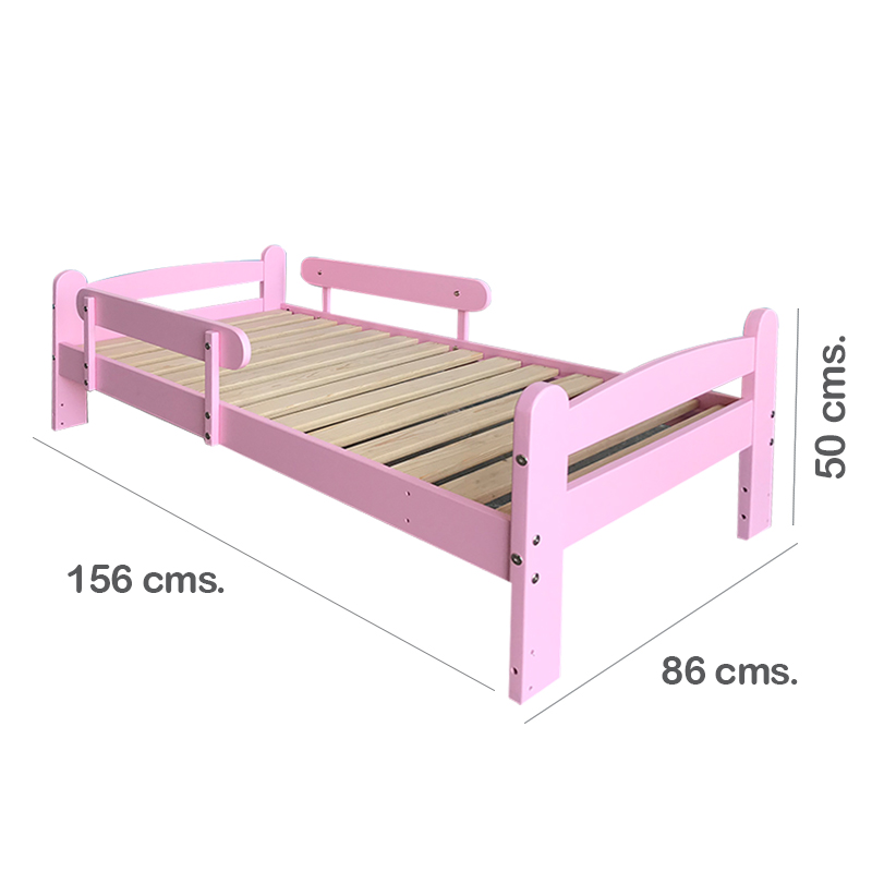 Cama Infantil Montessori Zen Rosa