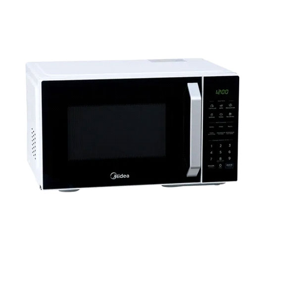 HORNO DE MICROONDAS MIDEA DE 1.1FT BLANCO CON NEGRO ELEGANTE