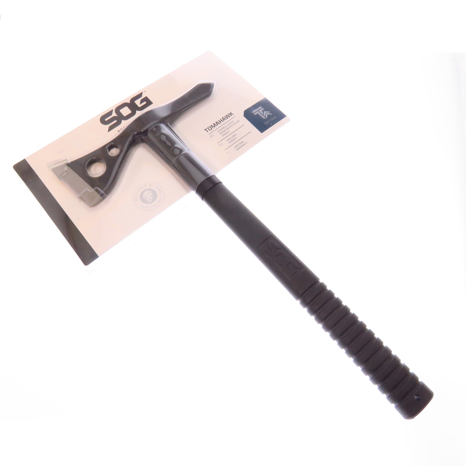 Sogf01Tncp Sog Tactical Tomahawk Hacha De Lanzamiento De Pico Y Funda