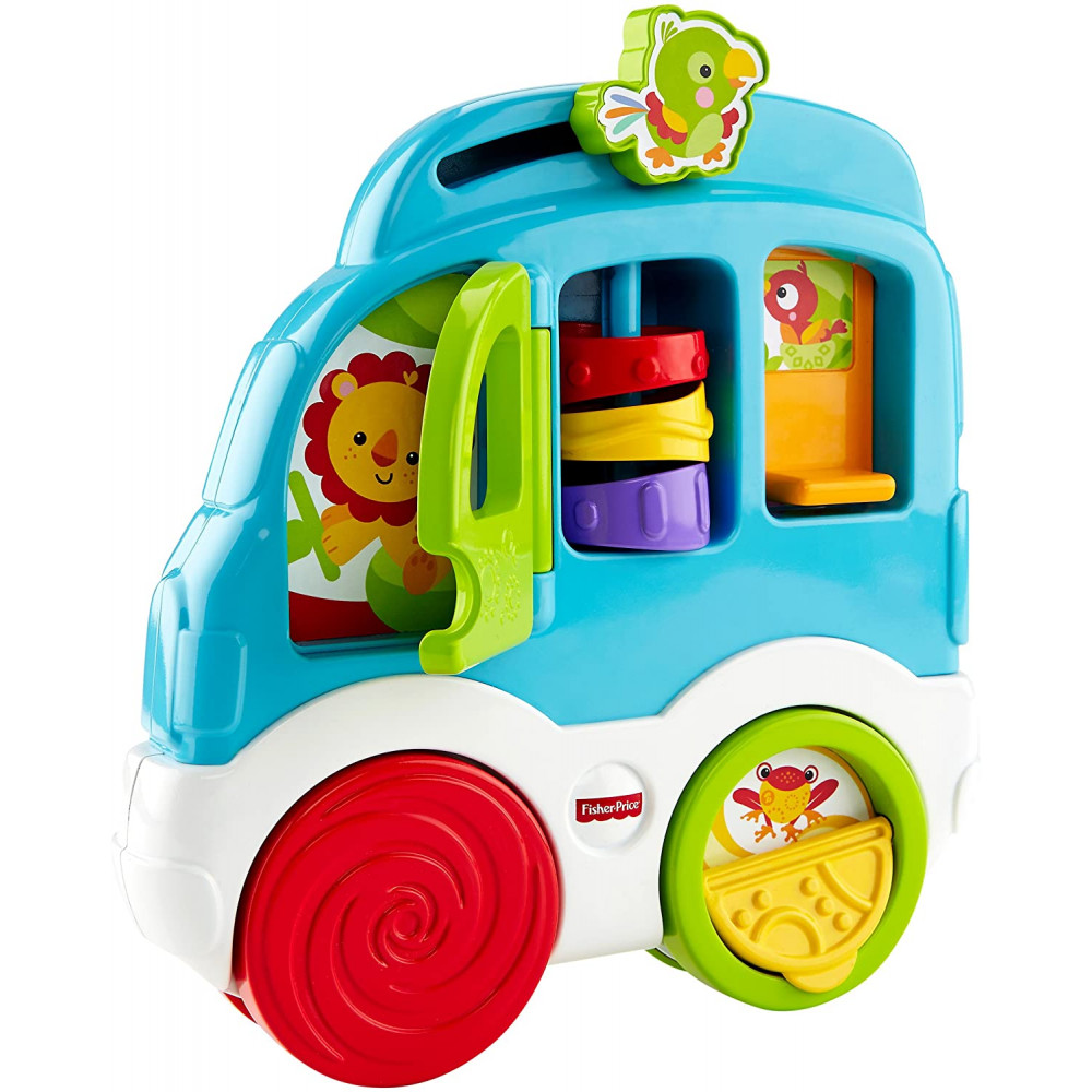 Auto De Actividades De Animales Fisher Price 6 A 36 Meses