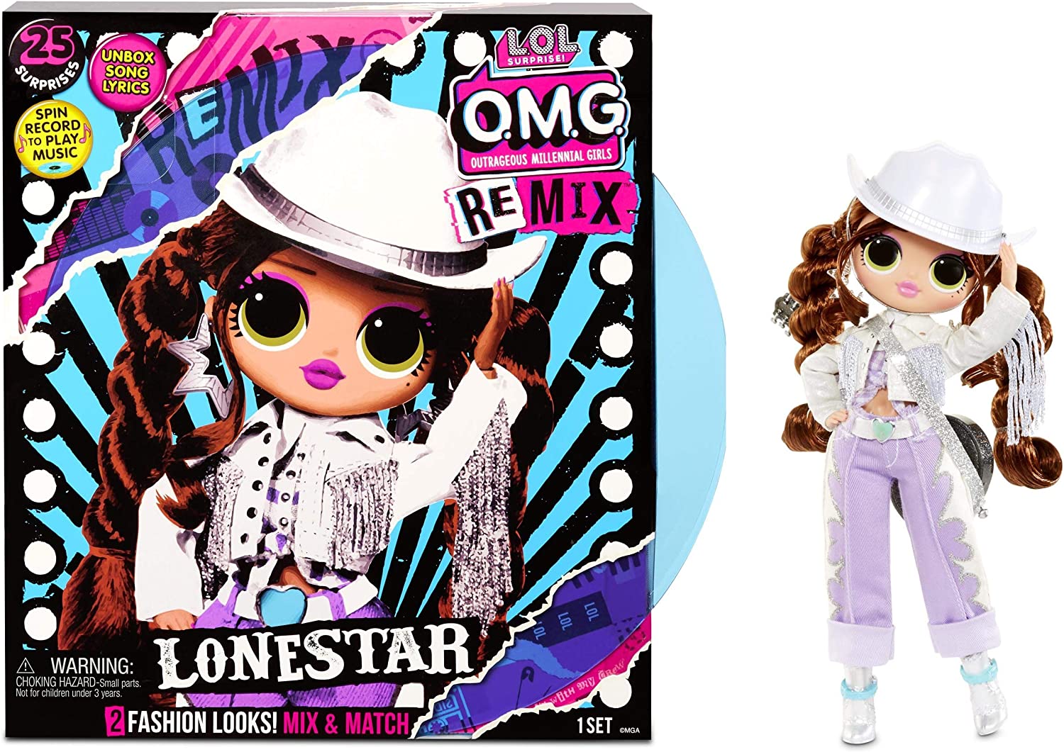 Lol Surprise Omg Music Remix Lonestar Con 2 Looks