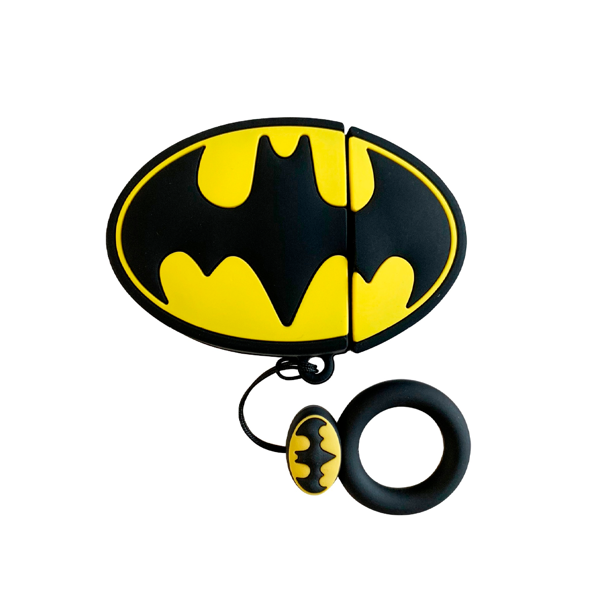 Audifonos Bluetooth Inalambrico i12 Android Mas Funda Case Protector Para Audifonos De Batman