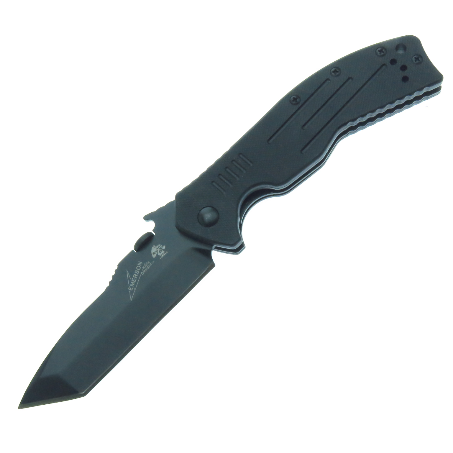 Ks6044Tblk Kershaw Navaja Emerson Cqc-8K Tanto F/Liso C/Clp