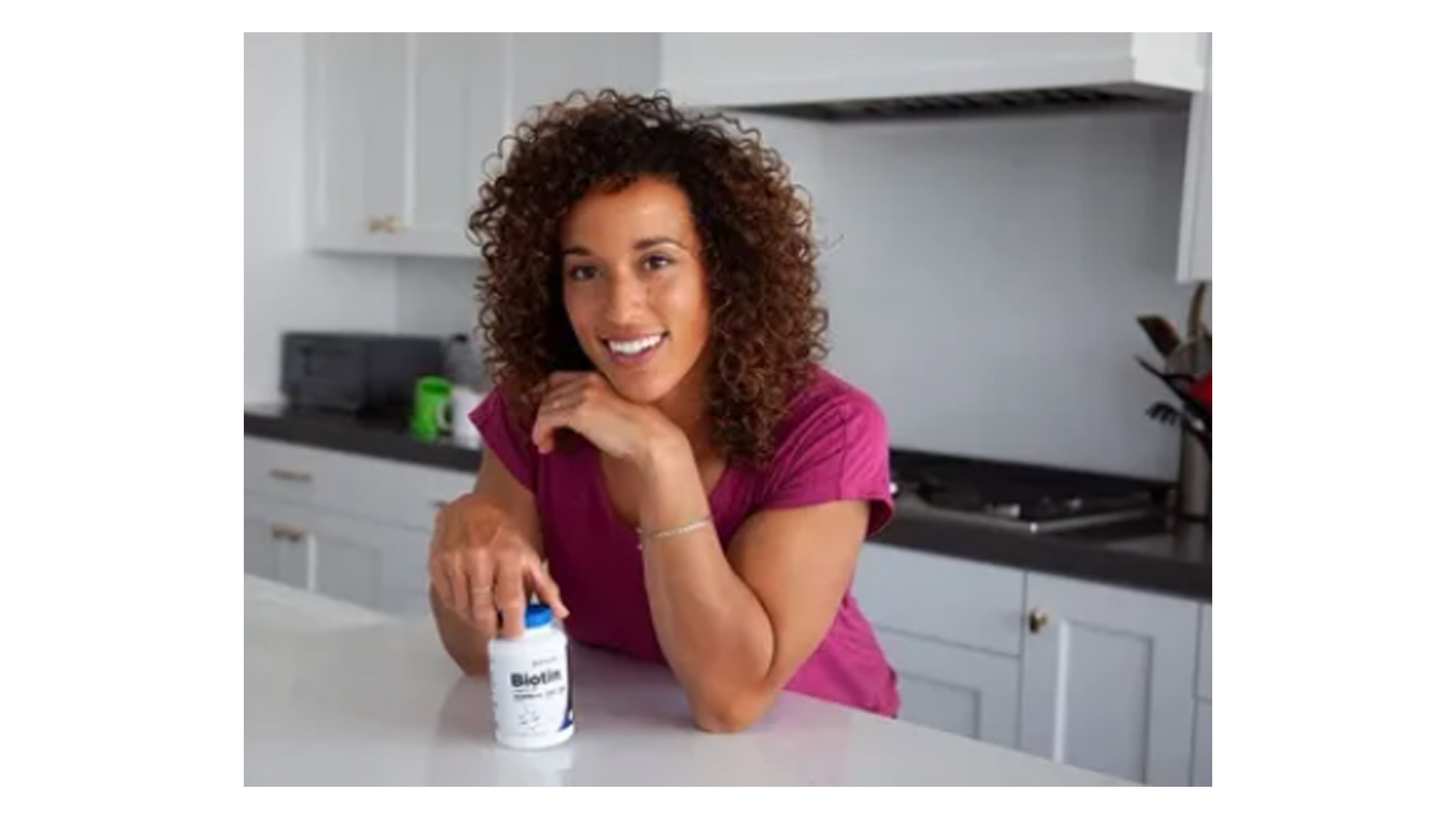 Biotin 10,000 Mcg Ayuda Pelo Piel Y Uñas 240 Caps Maxima Resistencia