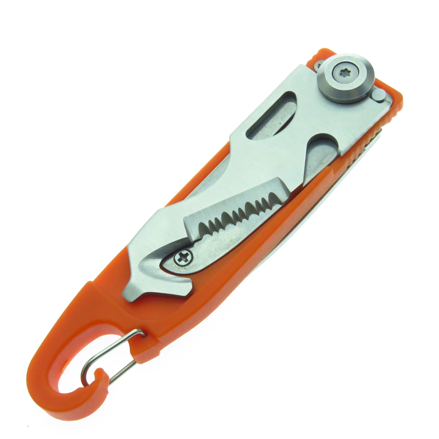 Mt1102Or Mtech Navaja Rescate Escalada Multiherramienta