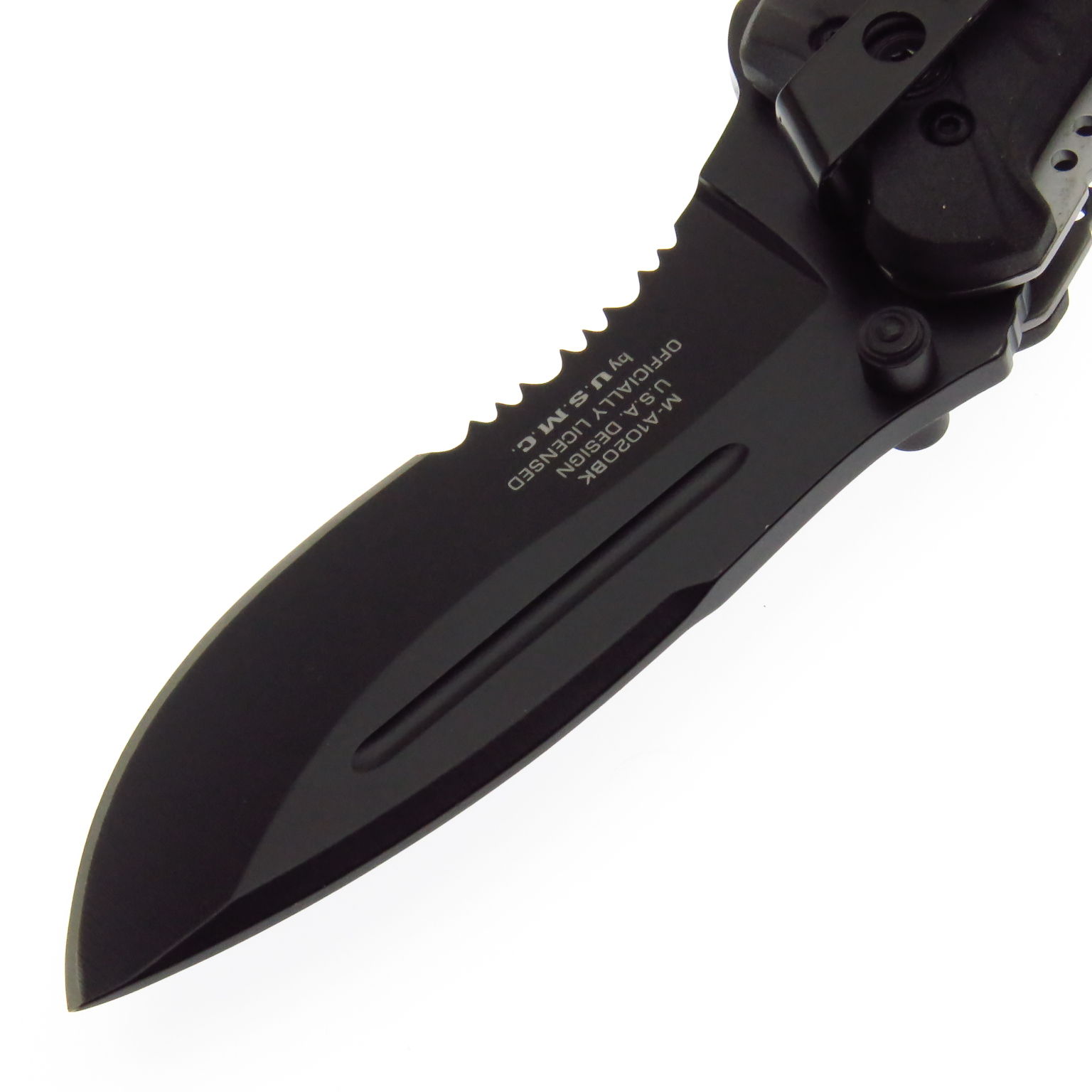 Usma1020Bk Mtech Navaja Us Marines Reaper Asistida C/Clp