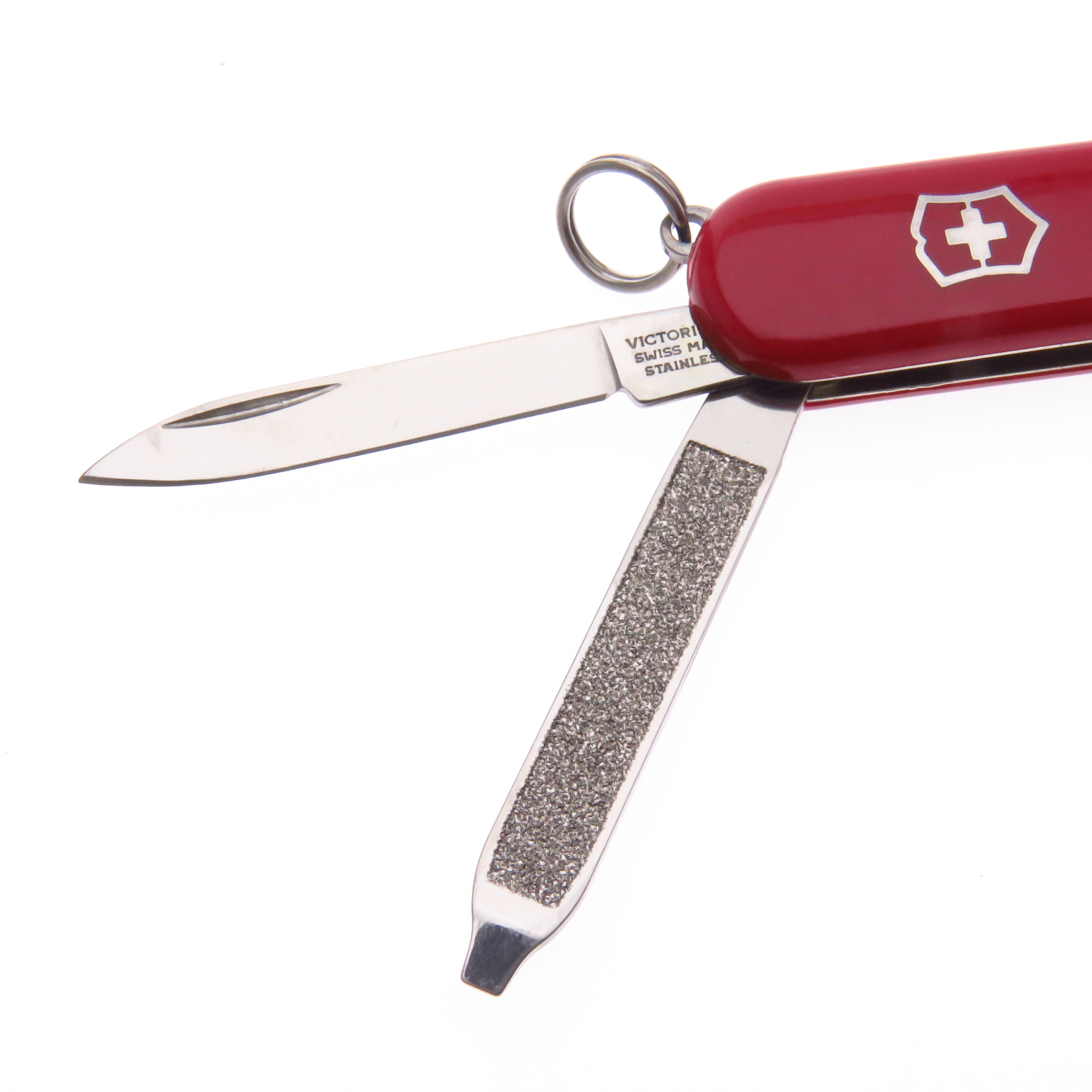 Vn06163 Victorinox Navaja Rally Roja Llavero Con Fda