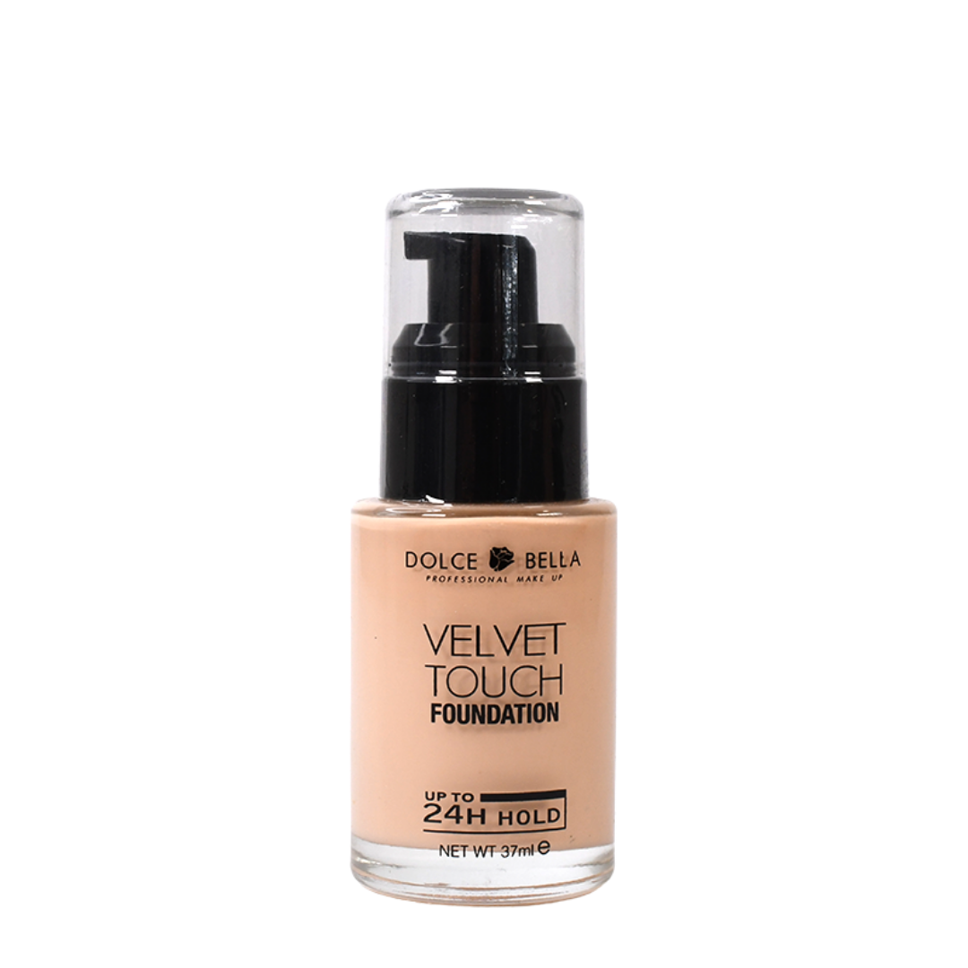 Maquillaje Profesional Base Liquida Alta cobertura 24H Matificante Dolce Bella