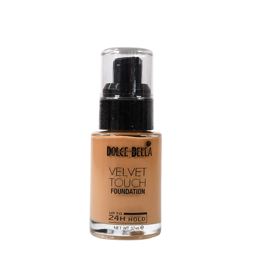 Maquillaje Profesional Base Liquida Alta cobertura 24H Matificante Dolce Bella