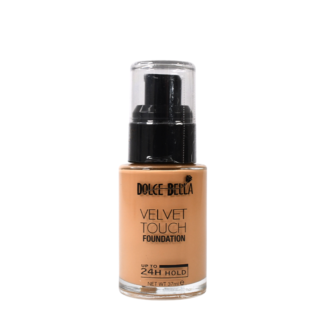 Maquillaje Profesional Base Liquida Alta cobertura 24H Matificante Dolce Bella