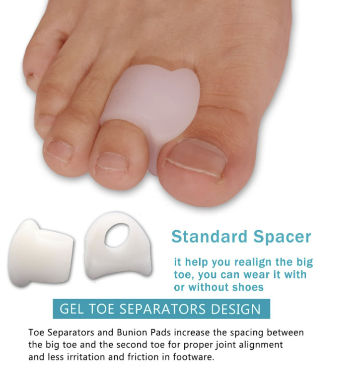 Kit de Correctores de Juanetes, Alivio de Dolor Pie Plano, Separador de dedos, Enderezador de Dedos 9 piezas