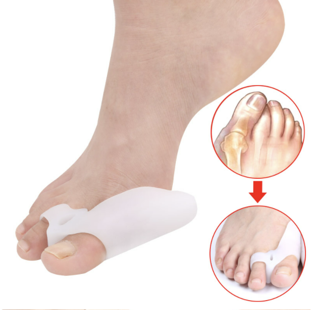 Kit de Correctores de Juanetes, Alivio de Dolor Pie Plano, Separador de dedos, Enderezador de Dedos 9 piezas