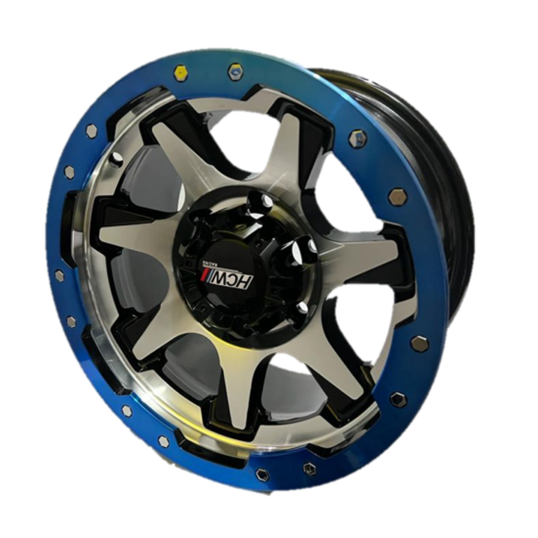 Rin 15, ancho 8 pul, barrenacion 6/139, offset 20, modelo BLUE LINE