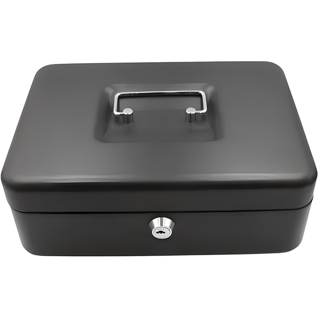 Caja Dinero Fuerte Seguridad / Cash Box Metálica Reloj Joyas
