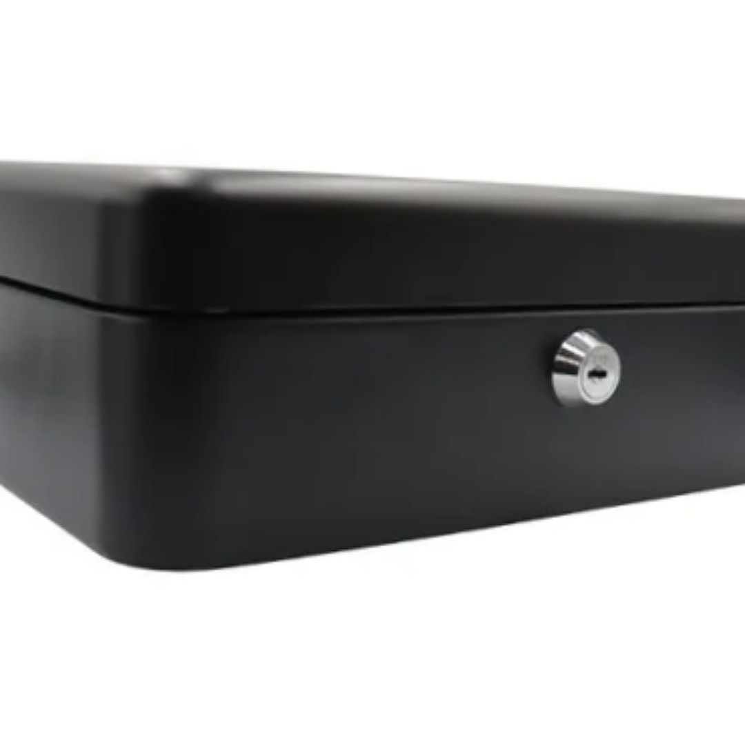 Caja Dinero Fuerte Seguridad / Cash Box Metálica Reloj Joyas